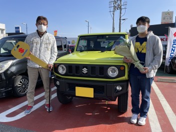 I様ご納車おめでとうございます！！